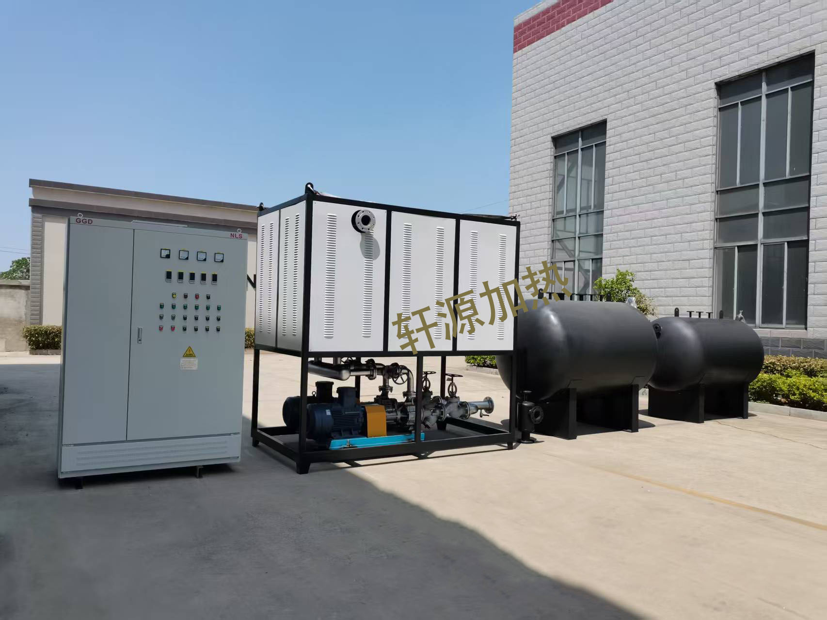 電加熱導(dǎo)熱油爐